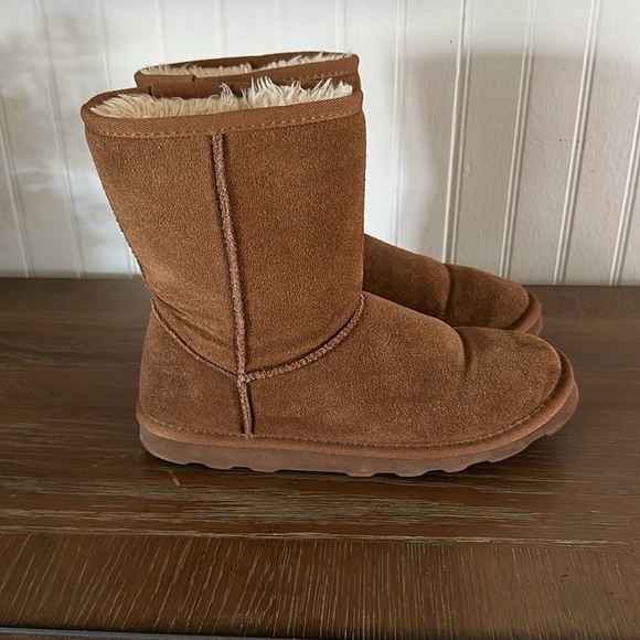 Time and Tru Tan Winter Boots sz 8 - Picture 4 of 8